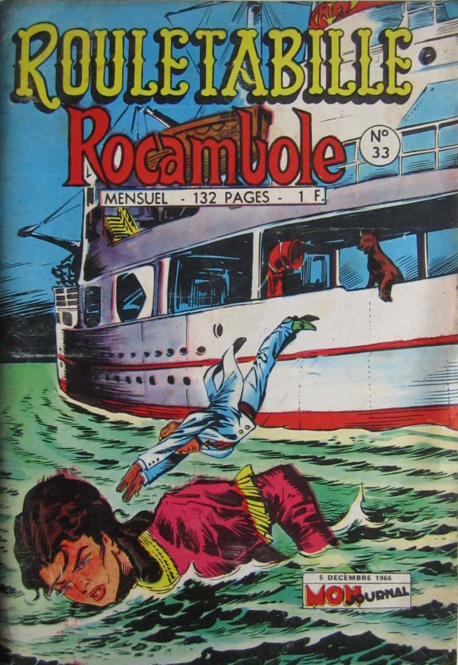 Scan de la Couverture Rocambole et Rouletabille n 33